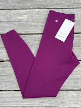 Lululemon Glow Up Super-High-Rise Tight 28" Chilled Grape Women's Size 8 NWT 💜✨